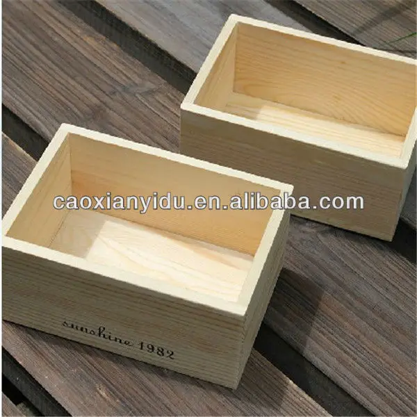 Wood Box Without Lid Lightweight Wood Box Wood Gift Boxes Buy Solid