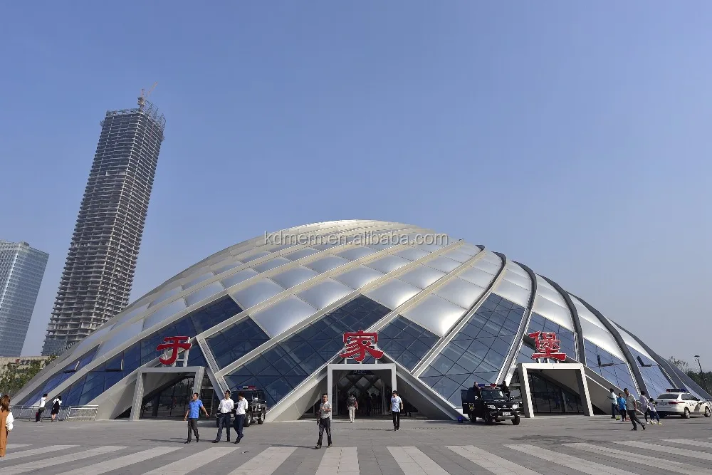 
ETFE film price of air pillow membrane structure project 