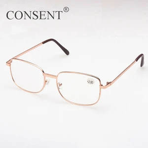 The old glasses Ultralight metal reading glasses are suitable for the cheap  High quality unbreakable reading glasses