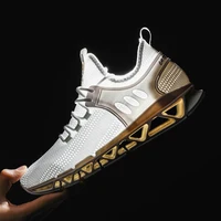 

Newest 2018 fashion blade mesh breathable running shoes