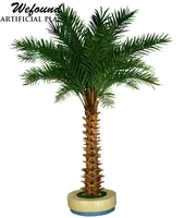 

WEFOUND 3m/10ft Artificial Indoor Decoration Mini Palm Trees in Pot for Sales