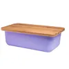 2018 NEW design Eco-friendly Bamboo Fibre Tableware Bread Case