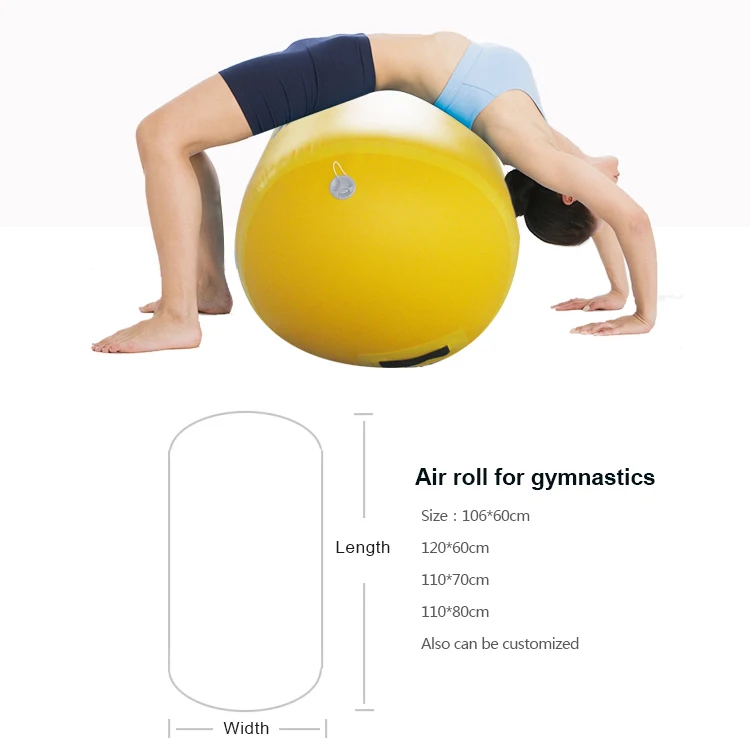 Customized Inflatable Air Barrel Roll For Gymnastics Buy Air Roll,Air
