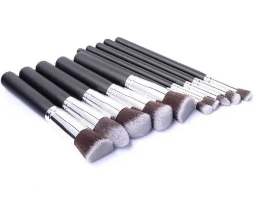 

yashi 10 pcs kabuki maquiagem escova de contorno, Optional