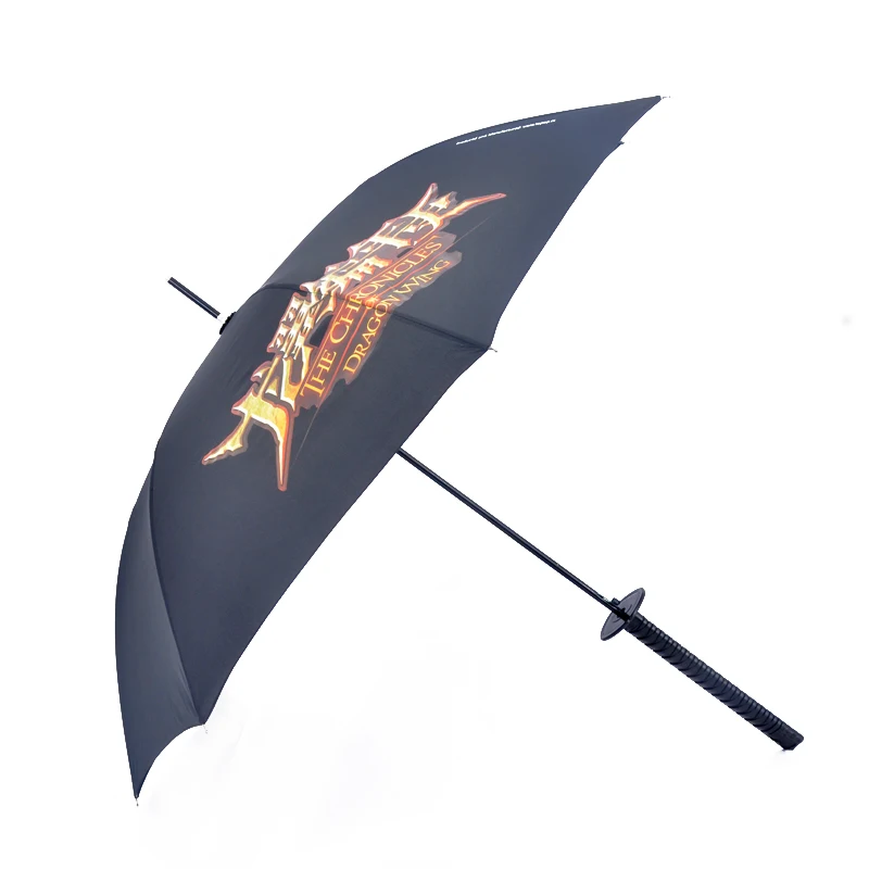 SW-02 custom made unique shape creative samurai sword umbrella