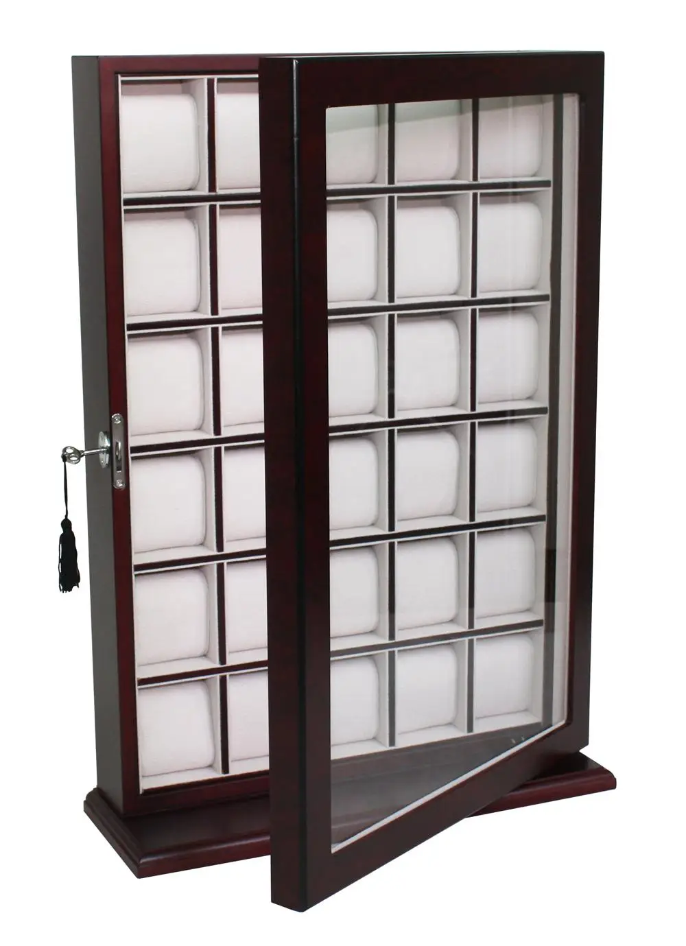 Bubinga Wood Large Wall Hanging Watch Display Buy Bubinga