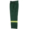 Oil resistant reflective tape workwear mens work pants