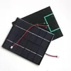 2W 6V Solar Cell Polycrystalline Solar Panel+PH2.0 plug terminal line 2P Red Black Wire/Cable industrial solar panel system