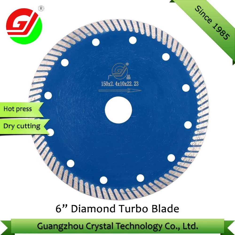 150mm turbo blade for stone