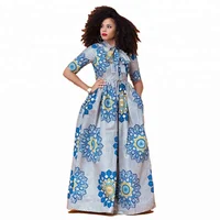 

Eredar Garment Dashiki African Fashion Designs Evening Dress Patterns for Women