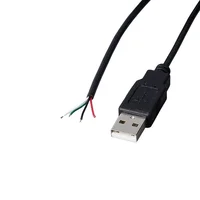 

High quality USB 2.0 A Type Male to 4 Wires Open Cable data charge function