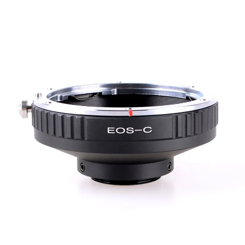

Kernel Lens Mount Adapter for Canon EOS EF EF-s Mount lens to C-mount Movie Cameras and CCTV Cameras, Black