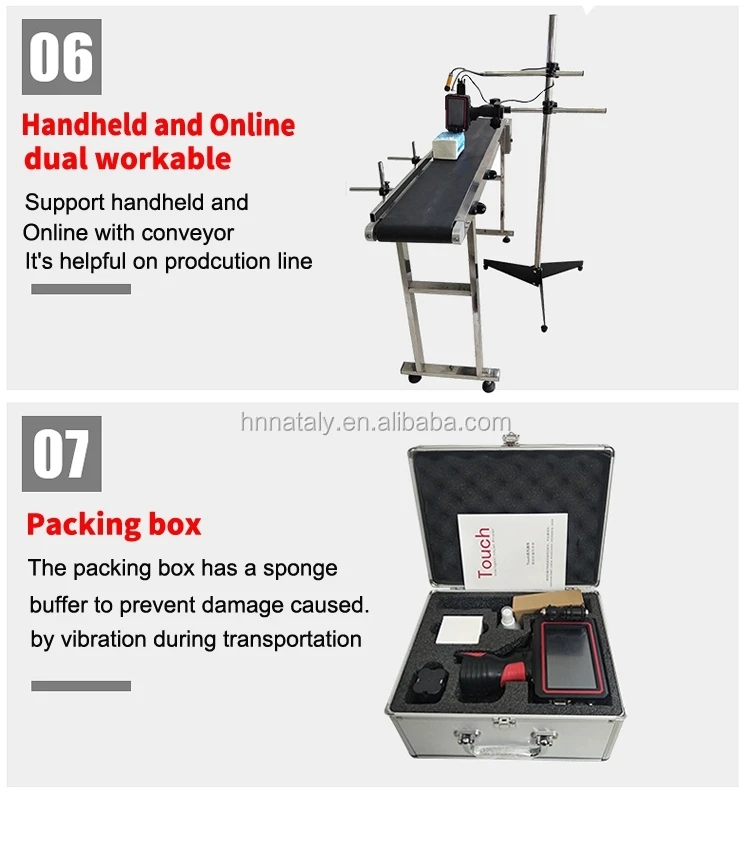 Nataly TX Handheld Inkjet Printer Hand Jet Printer