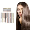 Professional Hair Comb Ultra-thin Anti-Static B Salon Hair Styling Hairdressing Barbers Brush Stainless Steel hair comb