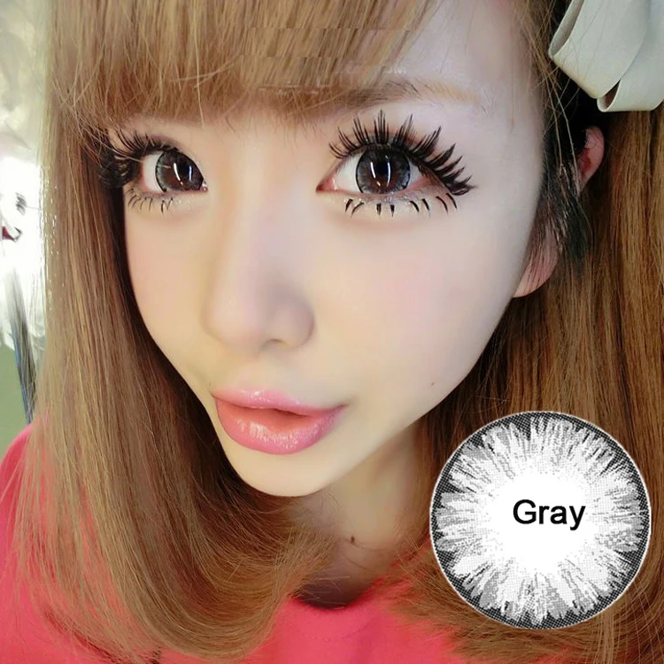 meetone ice blue natural colored contacts cheap p