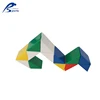 Funny Children educational games manipulative plastic Triangle connecting and folding interlinking blocks