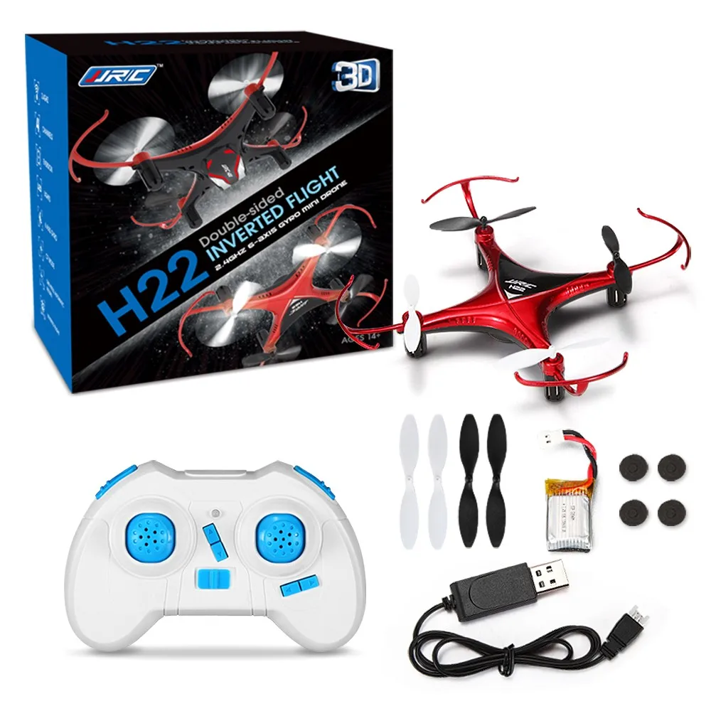 JJRC H22 4CH 6 Axis Headless Mode One Key Return RC Quadcopter 2 4GHz RTF Mini