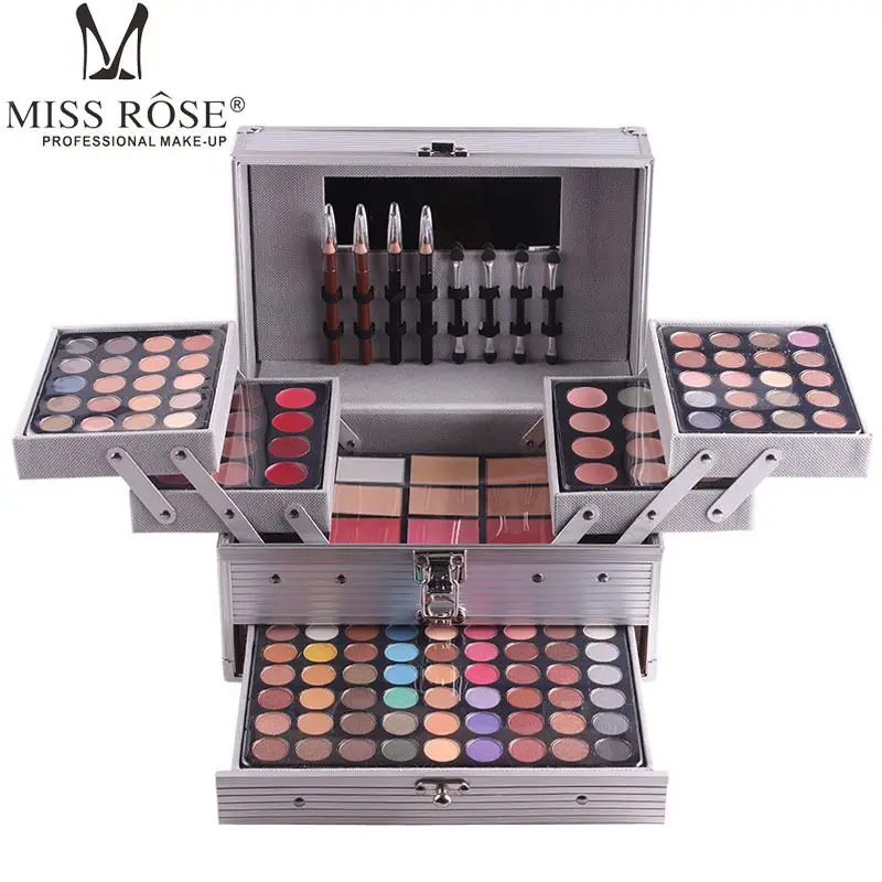 

Miss Rose Cosmetics Ceauty Girls Full Makeup Kit with Brushes