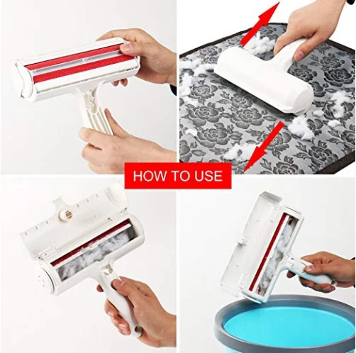 
New product high quality white Lint roller pet dog hair remover 