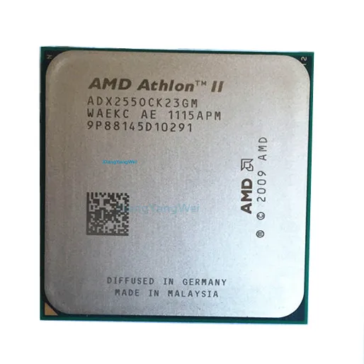 

AMD Athlon II X2 255 processor 3.1GHz 2MB L2 Cache Socket AM3 Dual-Core scattered pieces cpu