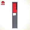 JHC-6001 free standing metal mailboxes/ mailbox galvanized/ letter box for office post/pillar mailbox
