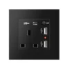 Hotel Electrical Power Socket Types Power Adapter 3 Prong Multi Outlet Wall Charger Quick & Easy Install