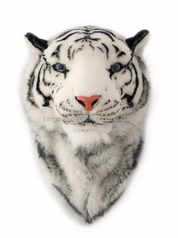 High quality Realistic Tiger head plush