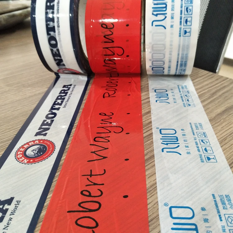 custom printed tape/ bopp adhesive packing sealing tapes
