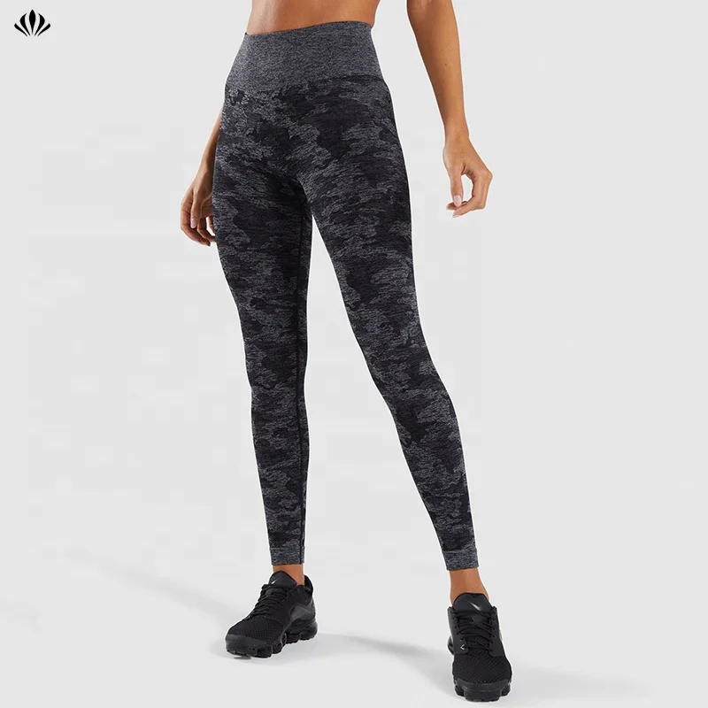 pattern gym leggings