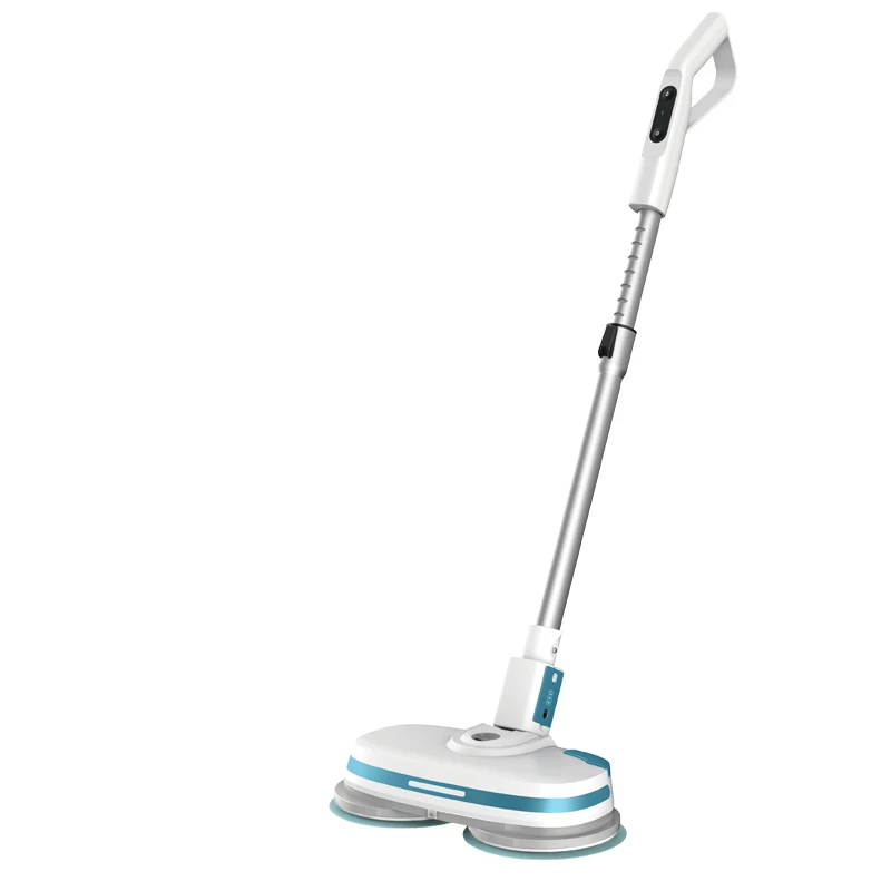 

Electric Rotating Mop Floor Sweeper Mop with Large Capacity 2200 mAH Battery Strong Power, White