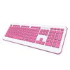 New Design Cracking programmable computer manufacturer Classic mini slim custom Multimedia keyboard with multiple bright color