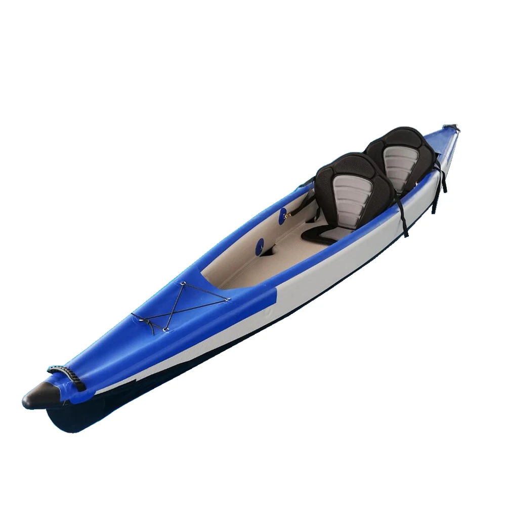 

wholesale drop stitch kayak 2 persons inflatable fishing boat