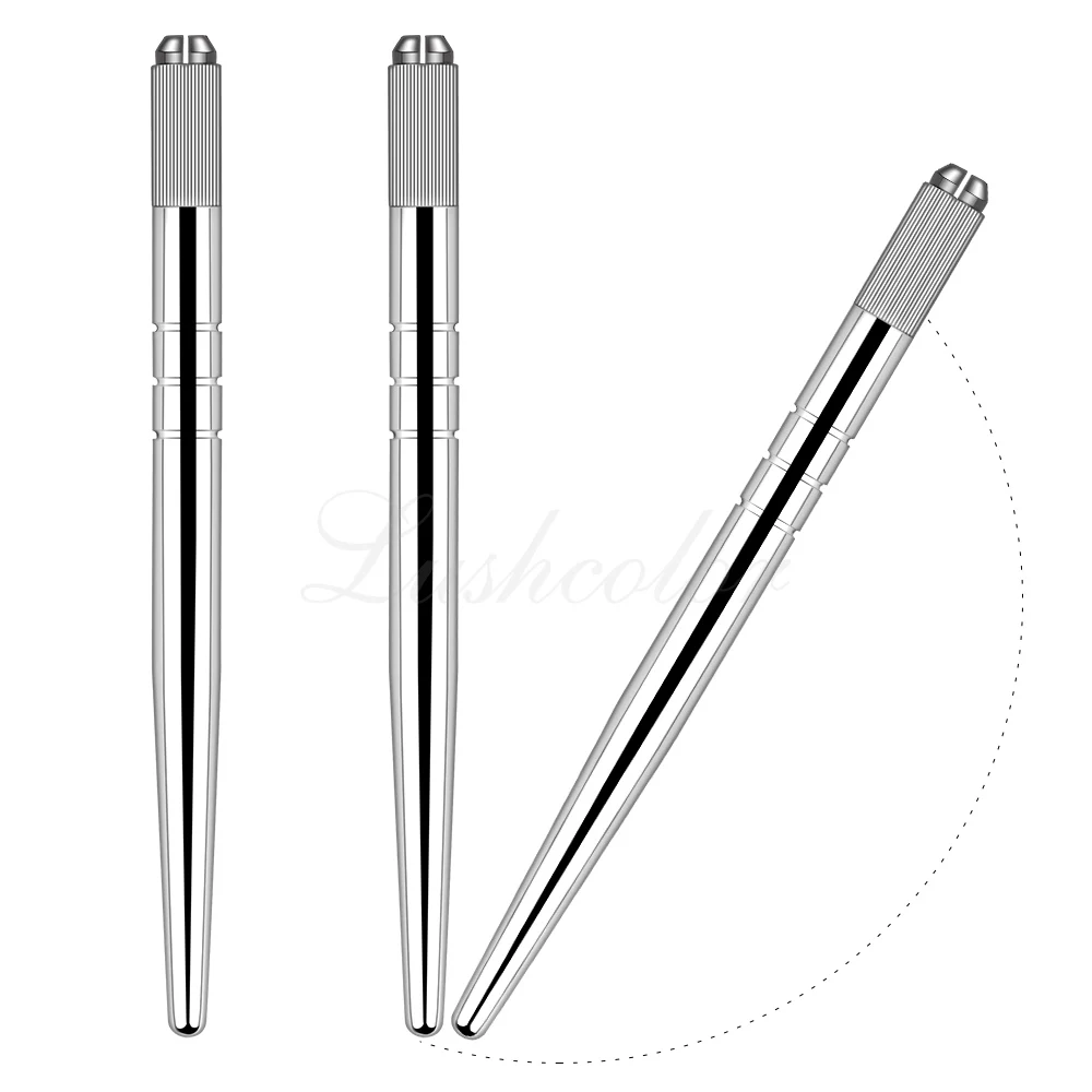 

Wholesale Silver Microblading Pen Eyebrow Tattoo Manual Pen For Hairstroking Manual tattoo pen