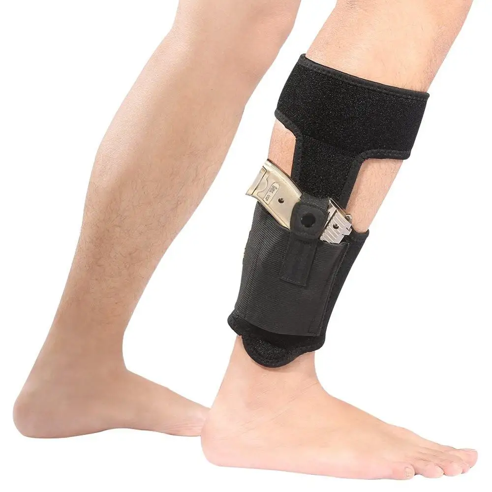 ankle holster with pouch concealed carry gun holst