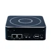 Yanling New arrival Dual Core MINI PC i7 7500u support HD Video and WIFI Fanless Barebone with Two LAN port