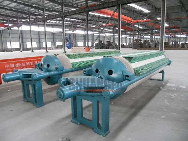 Kaolin Sludge Dewatering Round Clay Filter Press Machine - Buy Filter