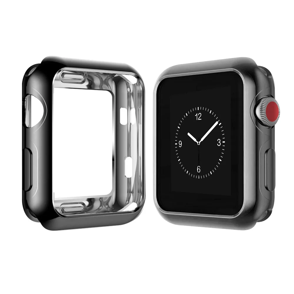 

Free--shipping RC01 Mirror finish soft TPU protective case for apple watch, N/a