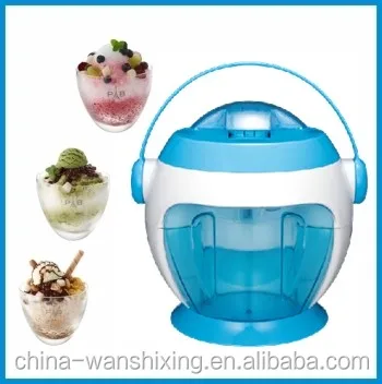 
2016 Hot selling safety lid portable ice shaver 