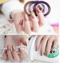 1 pc Nail stickers decoração de Unhas Prego DIY jóias de ouro e jóias de prata em combinação com adesivo prego 11