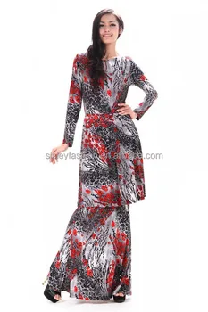  China  Wholesale Latest Design Baju  Kurung  Kebaya  S4038 