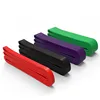 NQSPORTS high quality hot sale 100% pure natural latex red exercise bands for fitness