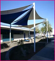 

100% New HDPE Triangle 5*5*5m Sun Shade Sail, car port sun sail shade