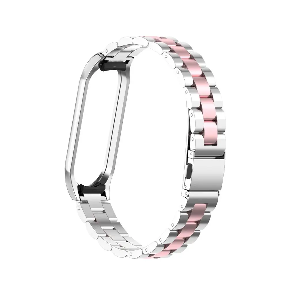 

Metal Strap for Original Xiaomi Mi Band 3 Strap Stainless Steel Bracelet Wristbands Replace Accessories