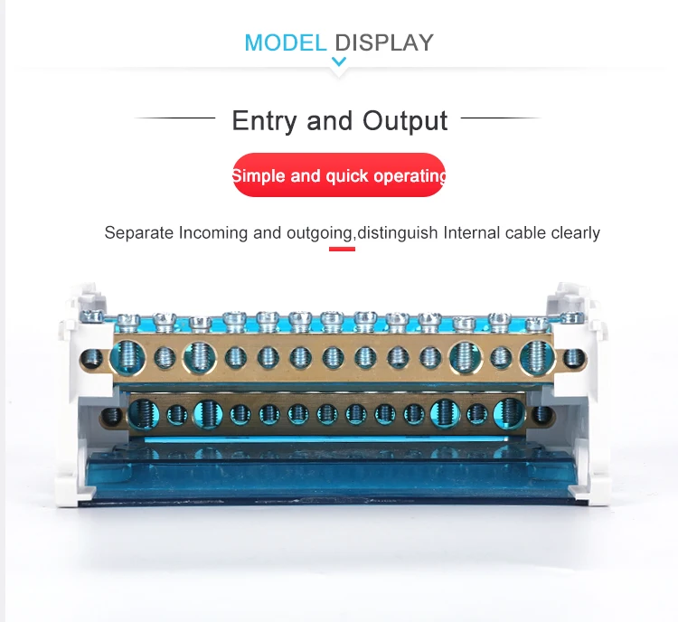 WKH 415 power distribution terminal block fiber With Dust-Proof Cover