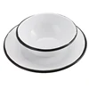 Enamel cast iron camping plate bow dish mug cup basin for dinnware and tableware