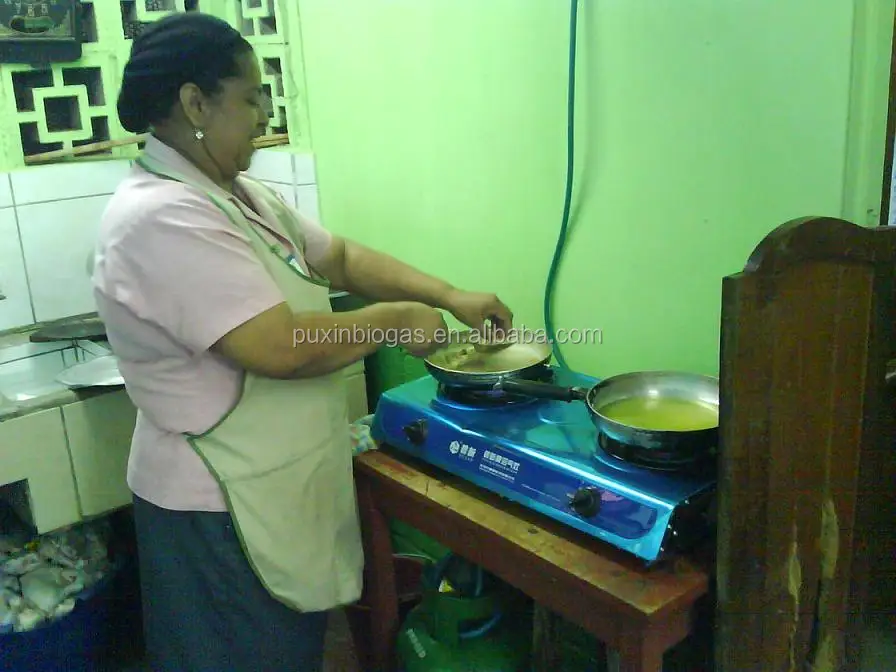 First time using biogas in UPOLI Campus 