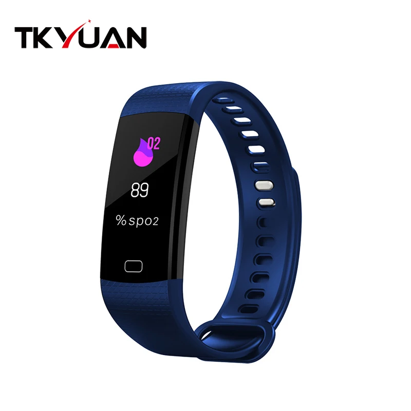 

New Smart colorful screen Bracelet Fitness Bracelets Heart Rate Monitor Blood Pressure color Smart Bracelet Y5