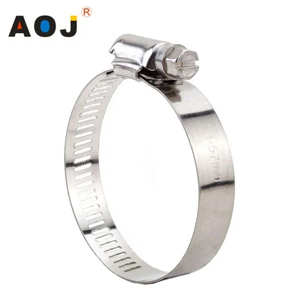 
American style hose clamp 12.7mm,American worm type Clamp 