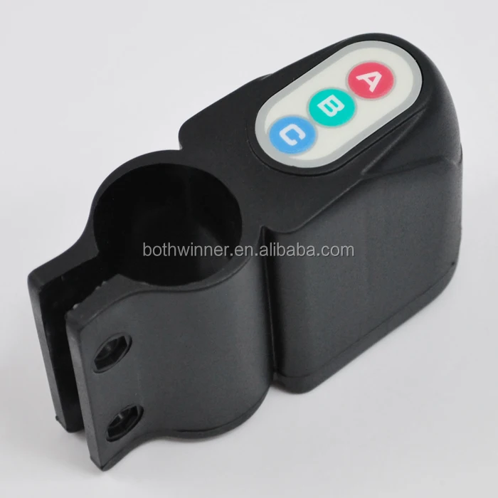 Vibration Sensor Alarm Calgy Safety Disk Disc Brake Rotor Bike Lock For