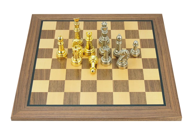 Customized High Quality Wooden Chess Pieces Box For 3.5 Inch Checkers
